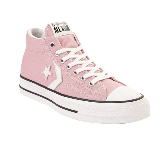 Converse Star‎ Player 76 Mid Shoes Man's 11 Dust Rose Unisex High Top Sneakers - Picture 2 of 9